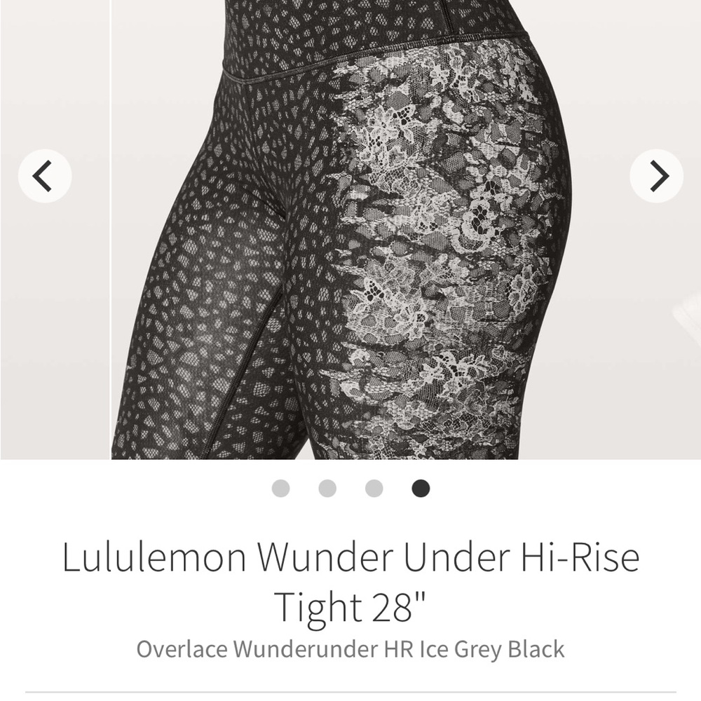 LULULEMON Wunder Under High Rise Tight 28”